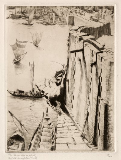 Muro del río, Oporto de Orville Houghton Peets