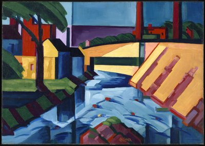 Tonos vespertinos de Oscar Bluemner