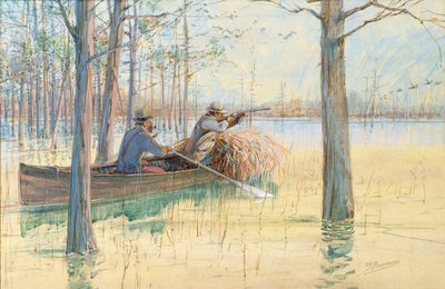 Los cazadores de patos de Oscar Edward Berninghaus