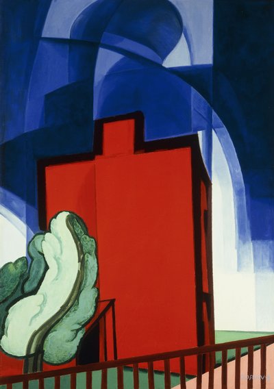 Azul Arriba de Oscar Florianus Bluemner