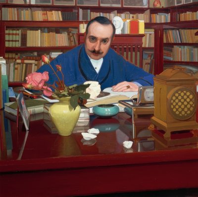 El escritor y crítico de arte Ugo Ojetti de Oscar Ghiglia