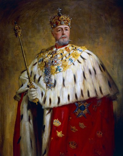 Retrato de Oscar II de Oscar Gustaf Bjorck