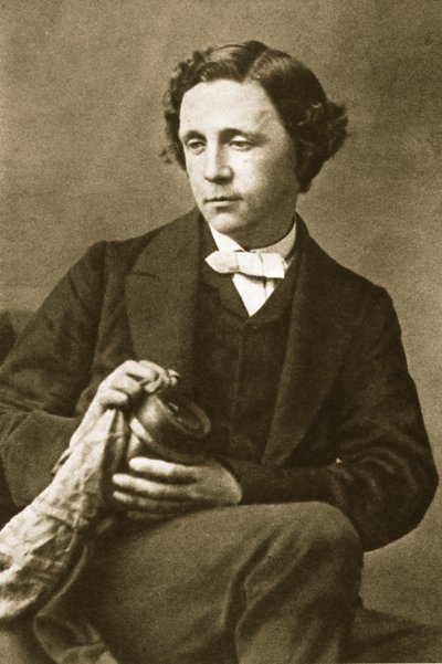 Retrato de Lewis Carroll, 28 de marzo de 1863 de Oscar Gustav Rejlander