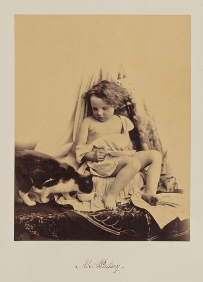 ¡Ah! Pussey de Oscar Gustave Rejlander