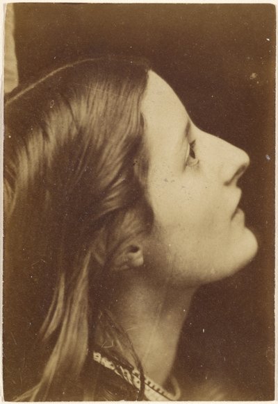 [Retrato de una mujer de perfil] de Oscar Gustave Rejlander
