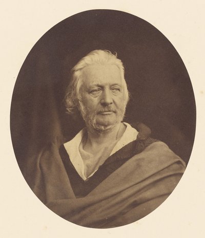 Estudio de una cabeza de Oscar Gustave Rejlander
