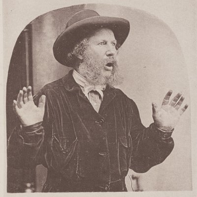 [Hombre Sorprendido] de Oscar Gustave Rejlander