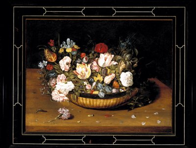 Cesta de flores, c.1615 de Osias the Elder Beert