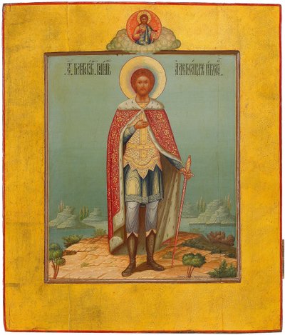 San Alejandro Nevski, siglo XIX de Osip Semionovich Chirikov