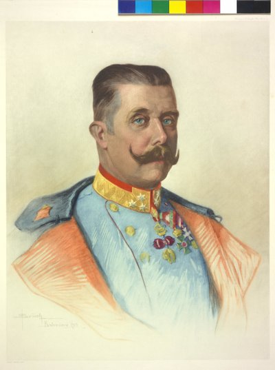 Archiduque de Austria-Este Francisco Fernando de Oskar Bruch