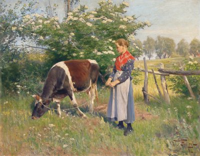 La lechera de Oskar Frenzel