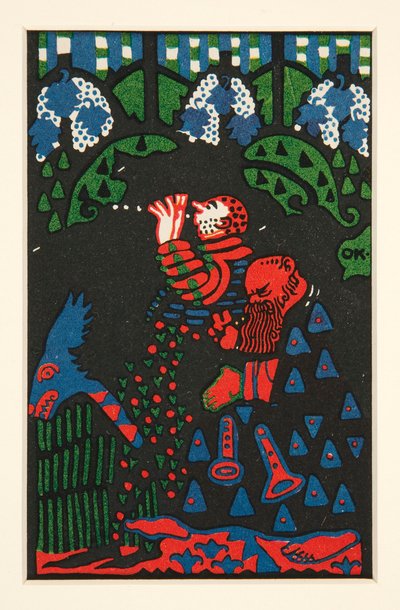 dos musicos de Oskar Kokoschka