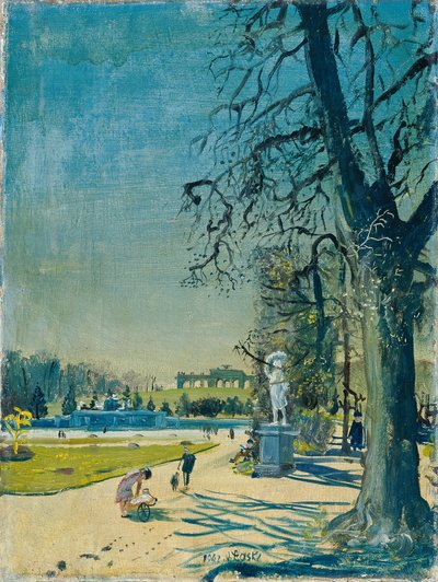 El parque del palacio de Schönbrunn de Oskar Laske