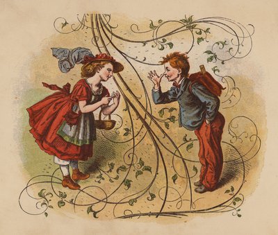 Rótulos (litografía en color) de Oskar Pletsch