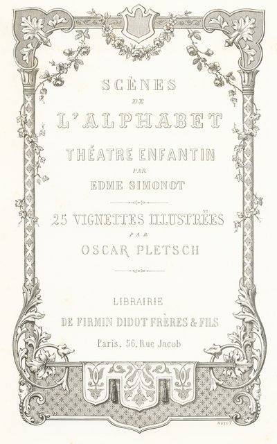 Página de título de Oskar Pletsch