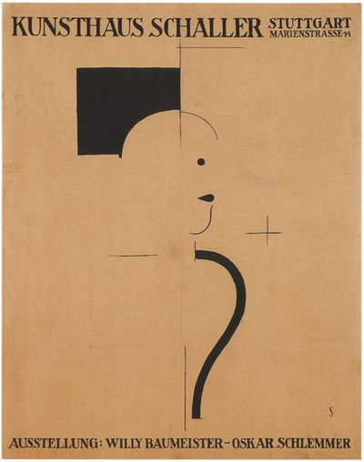 Exposición de Arte: Willy Baumeister - Oskar Schlemmer, 1918 de Oskar Schlemmer