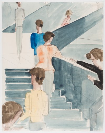 Escalera Bauhaus de Oskar Schlemmer