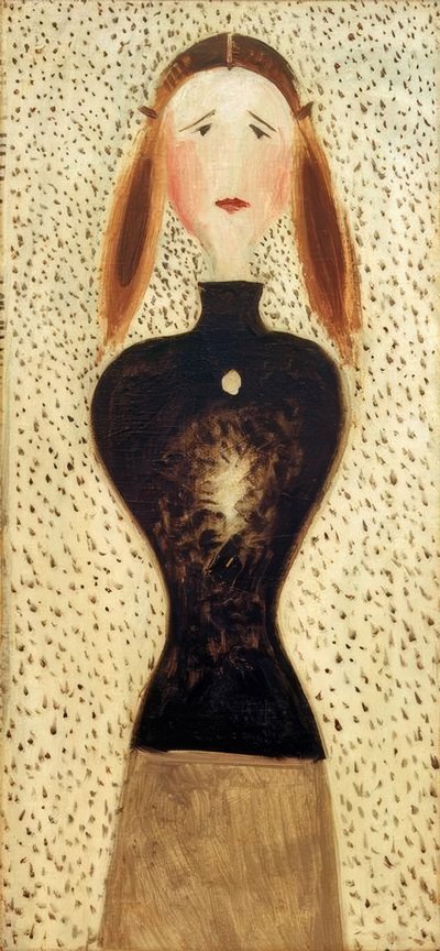 Figura de frente de Oskar Schlemmer