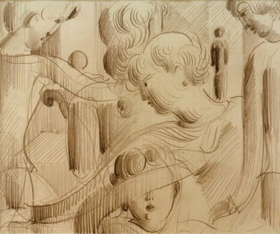Composición de figuras de Oskar Schlemmer