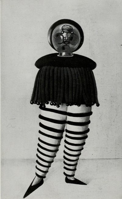Desde el escenario en la Bauhaus Die Bühne im Bauhaus, 1925 de Oskar Schlemmer
