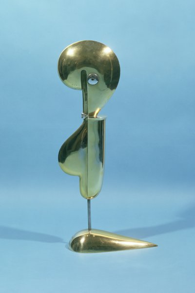 Figura abstracta grotesca, 1923 de Oskar Schlemmer