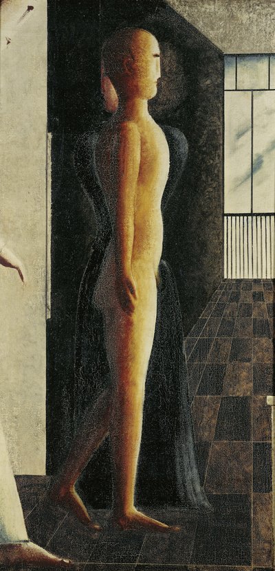 Desnudo, mujer y llegada, 1925 de Oskar Schlemmer