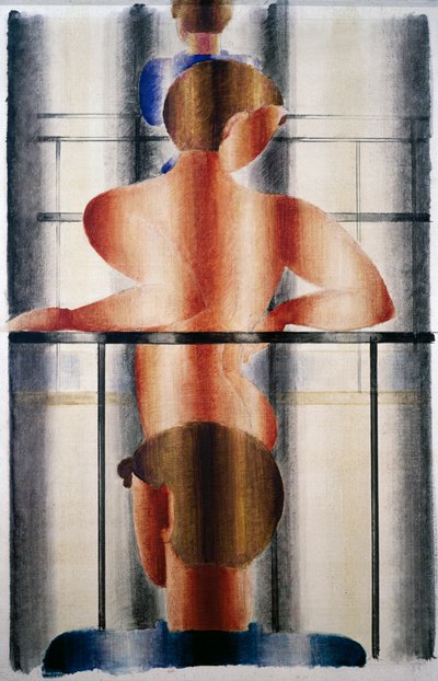 Escena de barandilla de Oskar Schlemmer