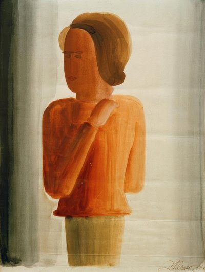 Niño rojo de Oskar Schlemmer