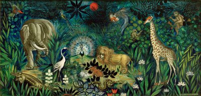 Paraíso de animales de Oskar Schlemmer