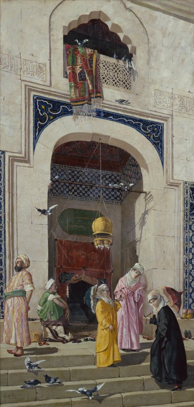 Puerta de la Gran Mezquita de Bursa de Osman Hamdi Bey