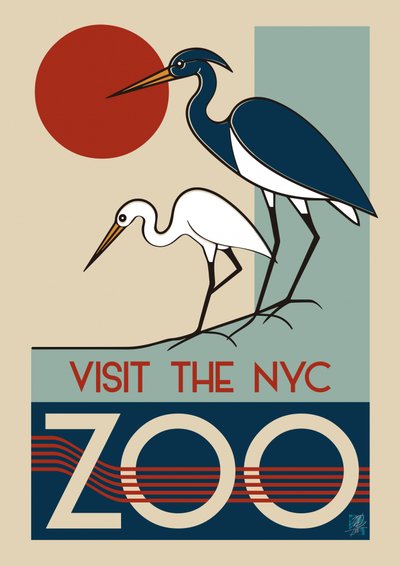 Zoológico Art Déco de Nueva York de Osvaldo Russo