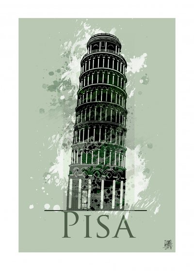 La Torre Inclinada de Pisa de Osvaldo Russo