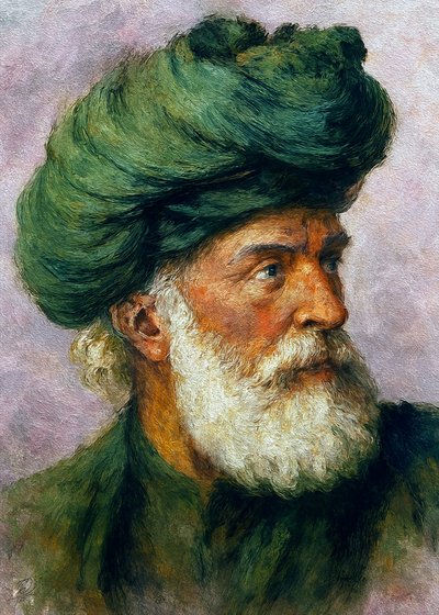 El hombre del turbante verde de Osvaldo Russo