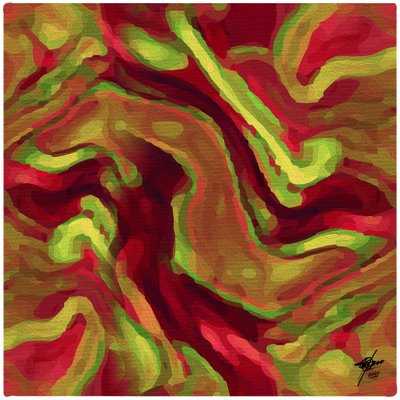 Remolinos de colores vivos de Osvaldo Russo
