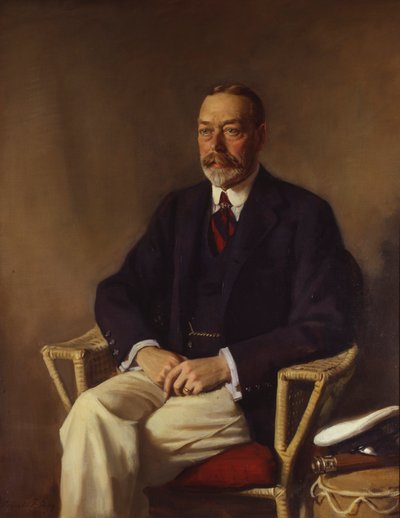 Jorge V por Oswald Birley de Oswald Hornby Joseph Birley
