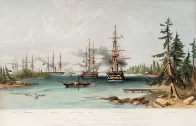 Las Islas Åland el 22 de julio de 1854 de Oswald Walters Brierly