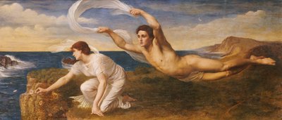 Bóreas y Orithyia, c.1879 de Oswald von Glehn