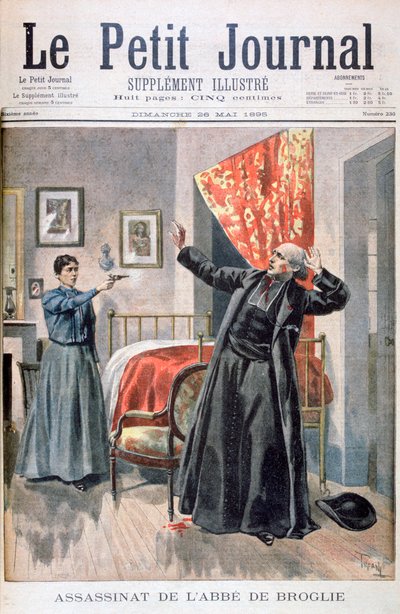 Asesinato del Abad de Broglie, 1895 de Oswaldo Tofani