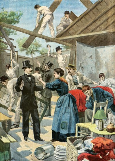 Desalojo de chabolistas de Oswaldo Tofani