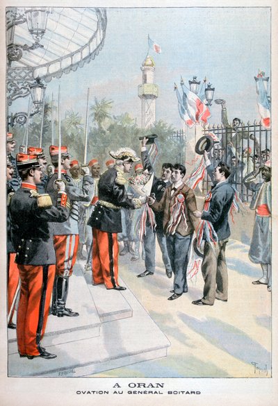 General Boitard, Orán, noroeste de Argelia, 1898 de Oswaldo Tofani