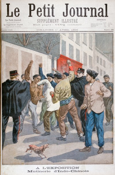 Disturbios indochinos, Exposición Universal, París, 1900 de Oswaldo Tofani