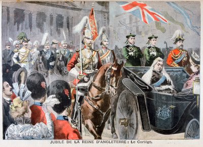 Procesión, Jubileo de Diamante de la Reina Victoria, 1897 de Oswaldo Tofani