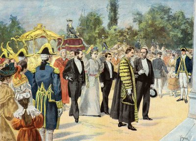 Sir Joseph Renals visita Burdeos de Oswaldo Tofani