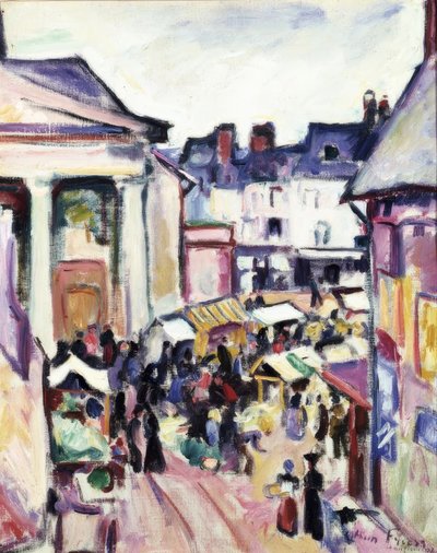 Domingo en Honfleur de Othon Friesz