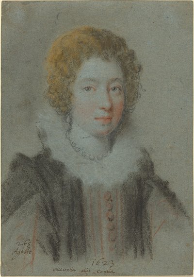 Retrato de una Dama de Ottavio Leoni