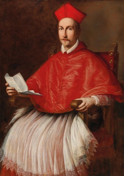 Retrato del Cardenal Francesco Barberini 1597-1679, ca 1624 de Ottavio Maria Leoni