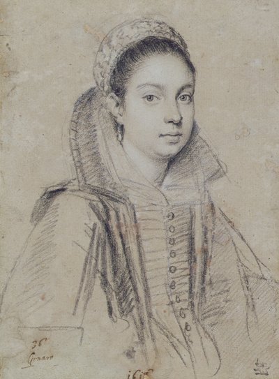 Retrato de una Dama de Ottavio Mario Leoni