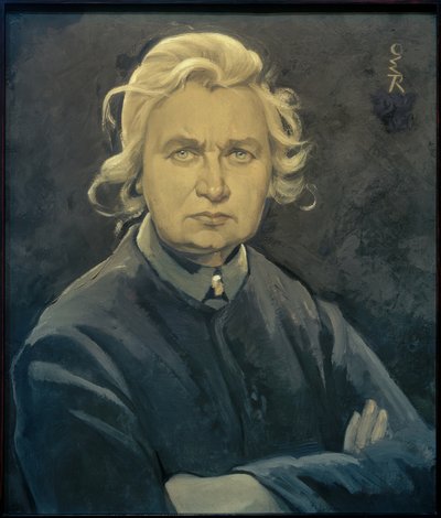 Ottilie W. Roederstein / Autorretrato 1926 de Ottilie Roederstein