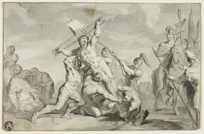 El levantamiento de la Cruz de Ottmar Elliger the Younger