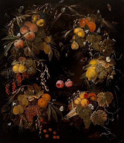 Frutas otoñales de Ottmar the Elder Elliger